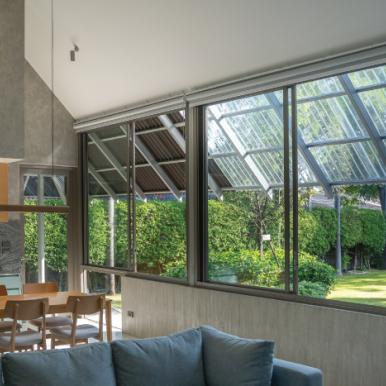 Onduline roofing solutions for porch
