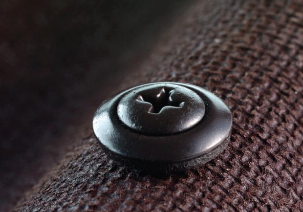 Onduline speedy screw brown color on Onduline roofing sheet