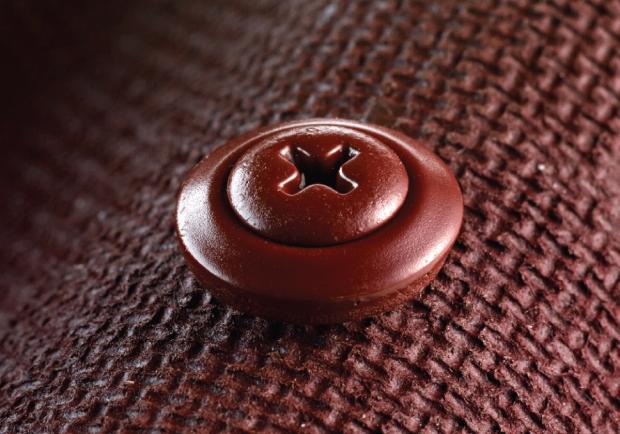 Onduline Speedy Screw red color on Onduline Classic roof