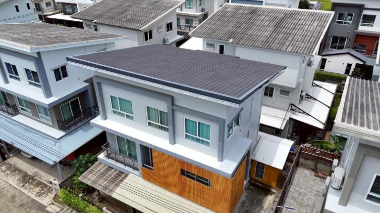 over-roofing for collective house
